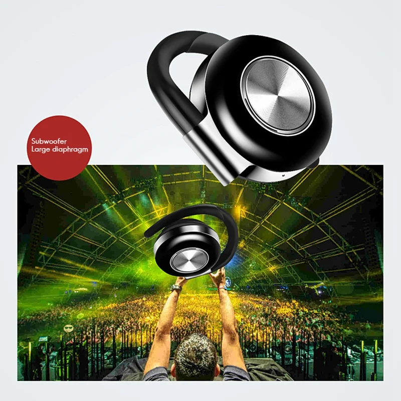 TWS Bluetooth-гарнитура 5 0 Беспроводная стерео Спортивная подвесная гарнитура V5 |