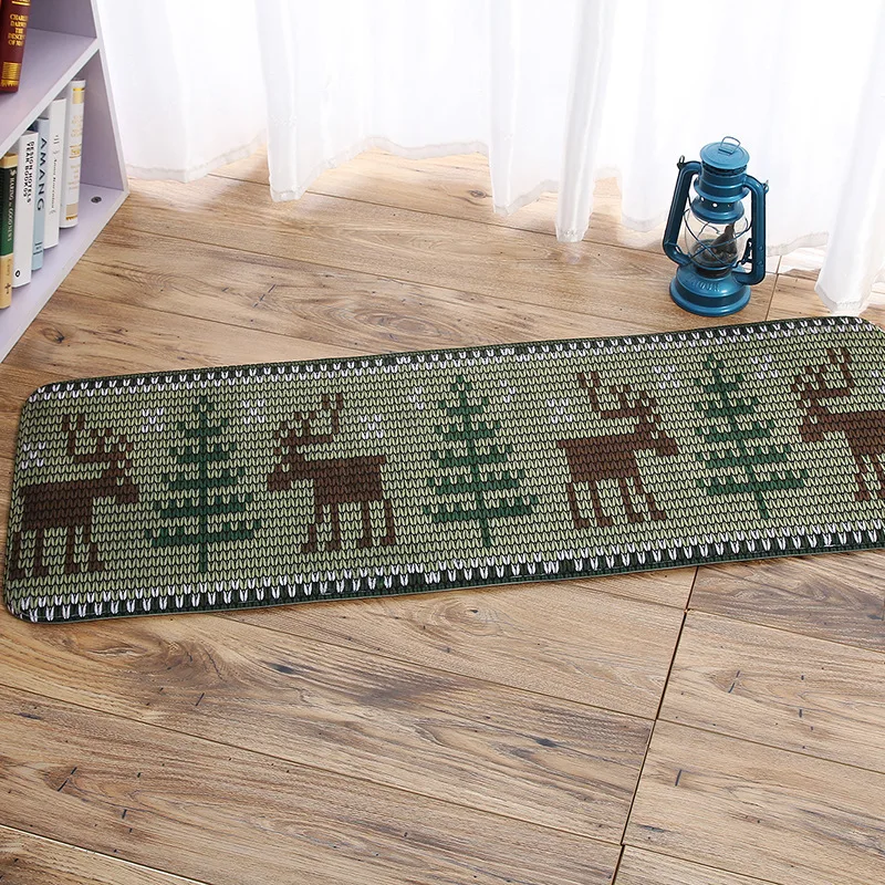 Шерстяная система лесная маленькая Milu печать Дверной коврик коридор лобби перед