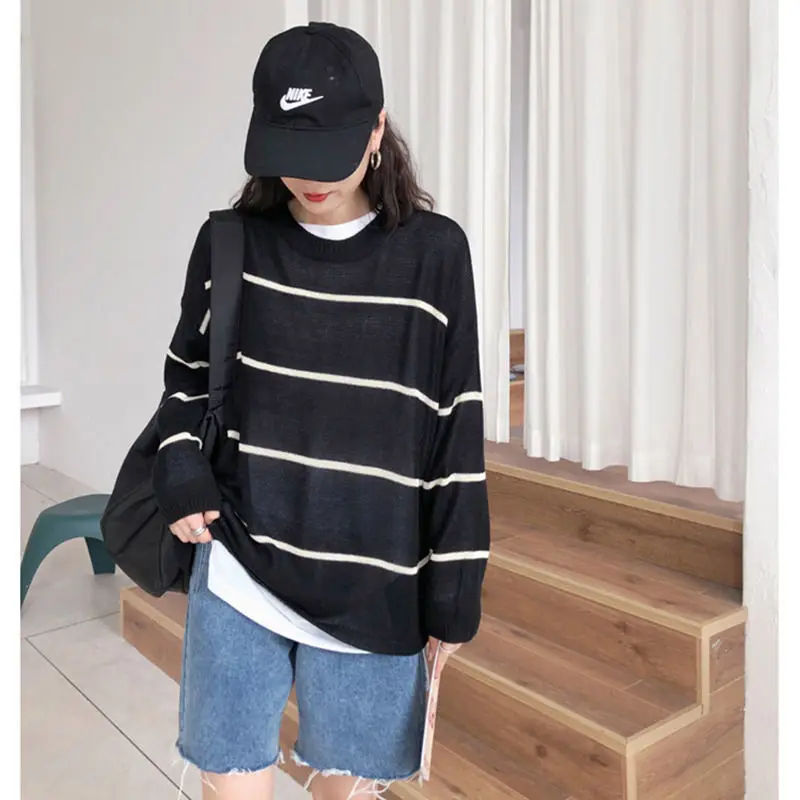 

Sweaters for Women Fashion Casual Women Clothing Autumn Winter O-Neck Knitting Female Pullover Loose Women Sweaters
