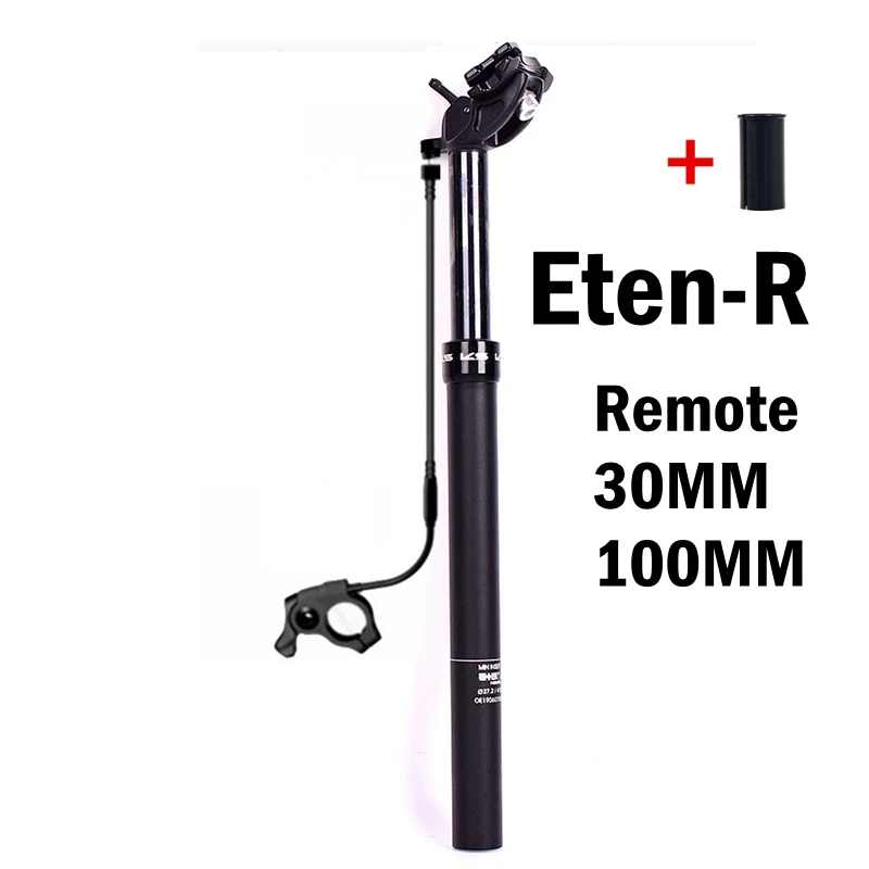 Eten-R 30.0mm 100mm MTB флакон-капельница подседельная сумка Дистанционное Горные велосипед Регулируемый подседельный штырь 27,2/30,9/31,6 мм X 100 мм Дорожный велосипед трубки EXA Eten-R ETEN-я - Цвет: Eten-R 30.0mm 100mm