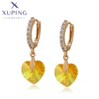 Ювелирные изделия Xuping, Летняя распродажа, серьги в европейском стиле с кристаллами для женщин и девушек A00624062