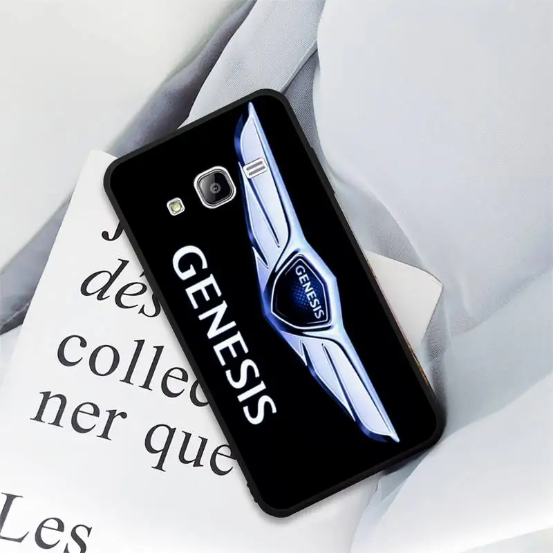 

car Genesis Logo Phone Cases Cover for Samsung J6 J7 J2 J5 prime J4 J7 J8 2016 2017 2018 DUO core neo M20