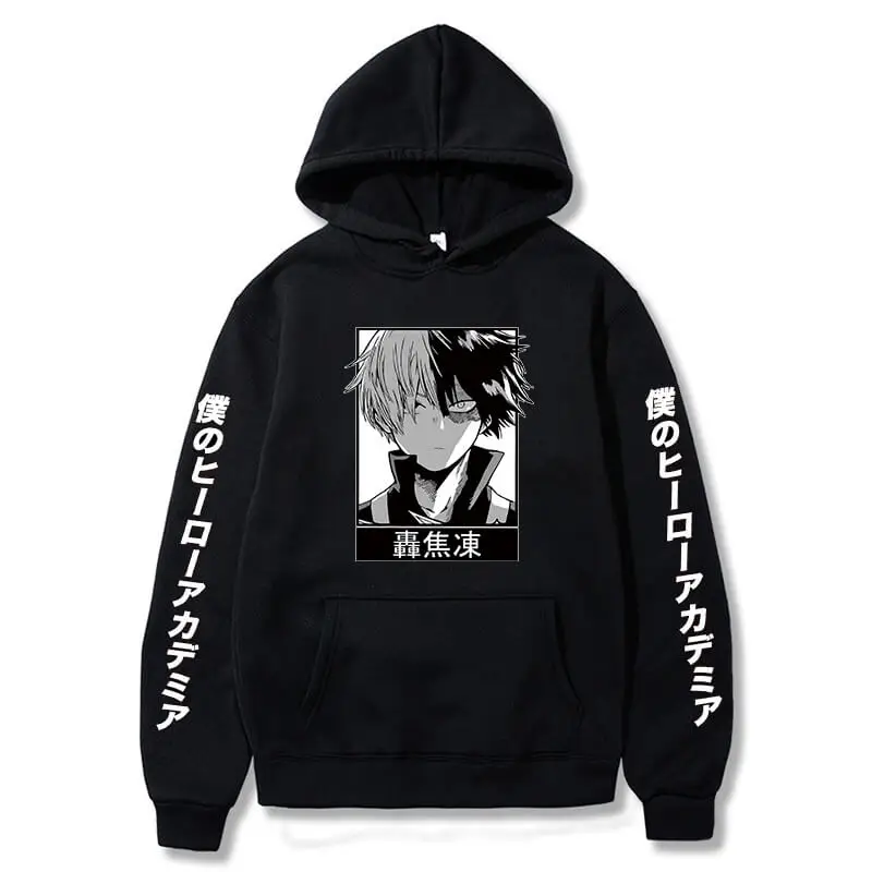 

Толстовка с капюшоном в стиле аниме «Моя геройская Академия»
