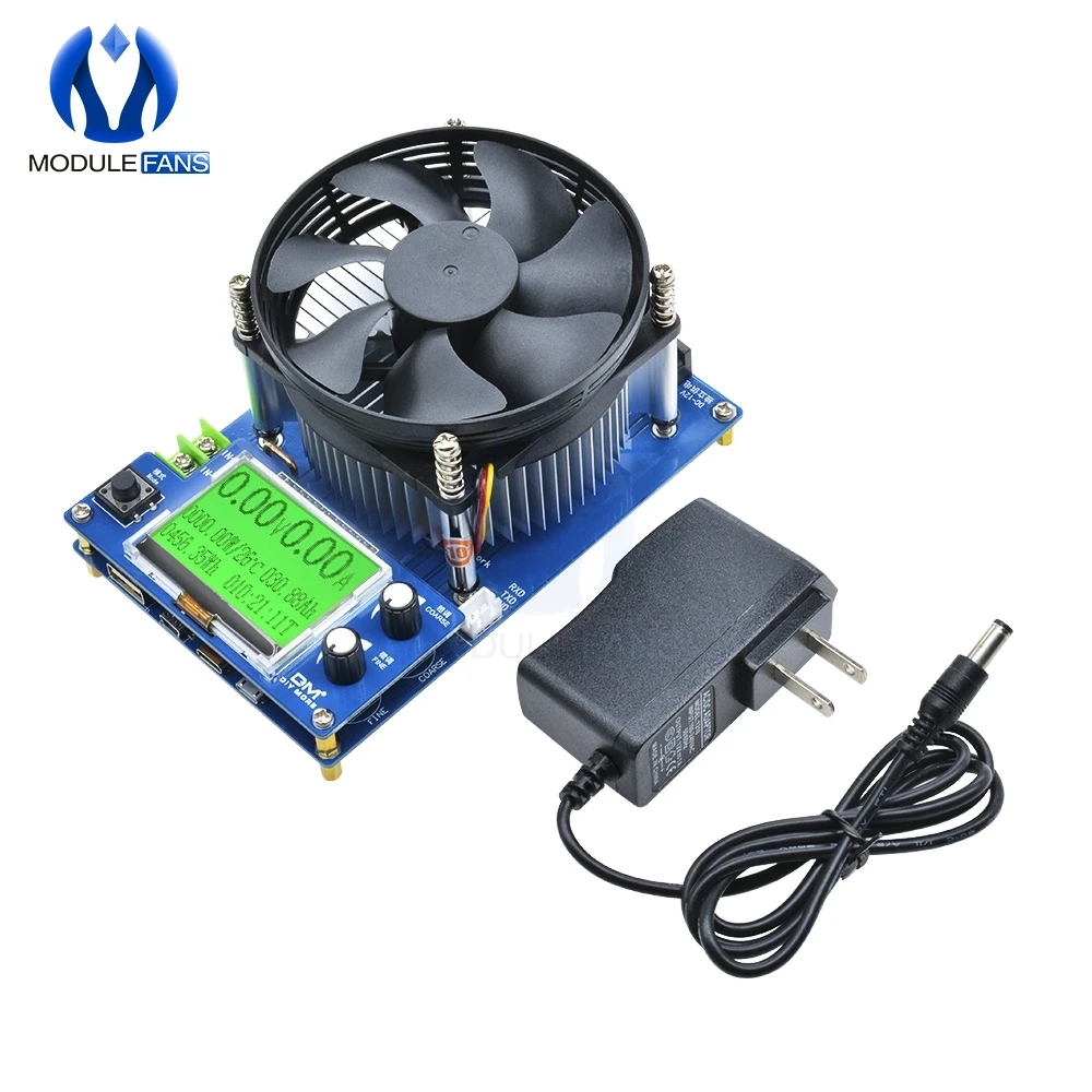 Цифровой тестер емкости батареи 150 Вт вольтметр регулируемый постоянный ток