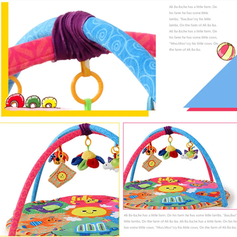 Детский игровой коврик детский напольный для мальчиков и девочек игр активного