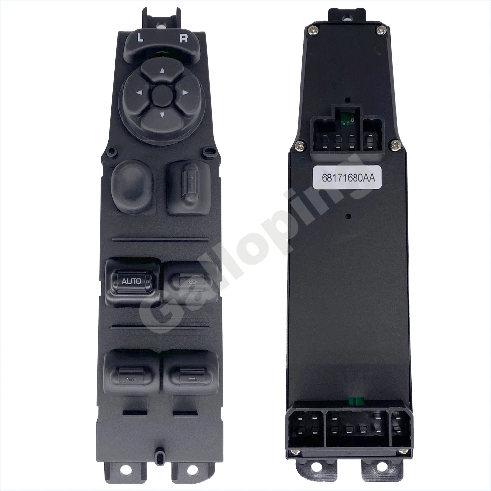 Панель управления автомобильным электроприводом для дверей и окон панель