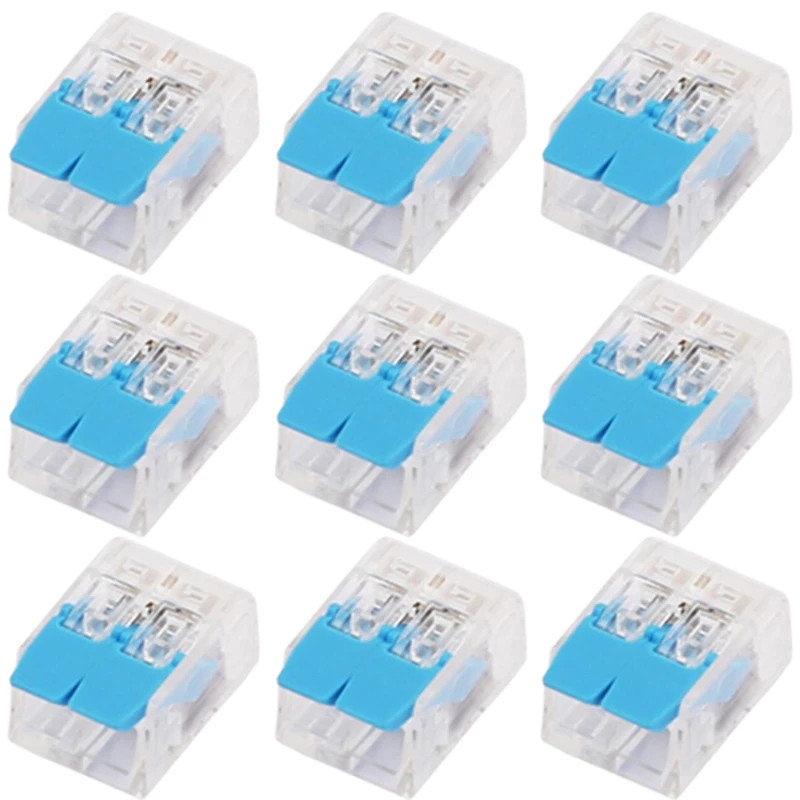 

2P Проводные кабельные разъемы Универсальный Компактный проводник соединение проводки соединитель нажимная Клеммная колодка SPL-2/3 LED