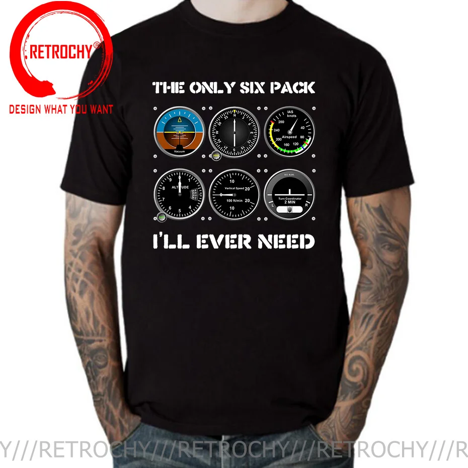 

The Only Six Pack Aviation Airplane Flying Airline T shirt Funny Pilot Gift T-Shirt How Planes Fly Tee Airplane Heartbeat Tshirt