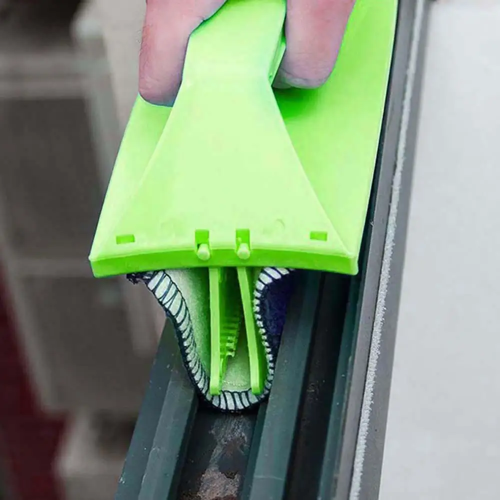 Портативная оконная дверь ЗИП Очиститель Щетка для ткани скребок пыль грязная