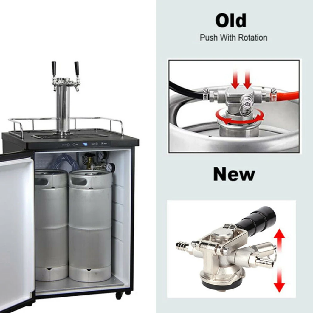 

Beer Keg Coupler D Type Equipment With Pressure Keg Dispenser Portable