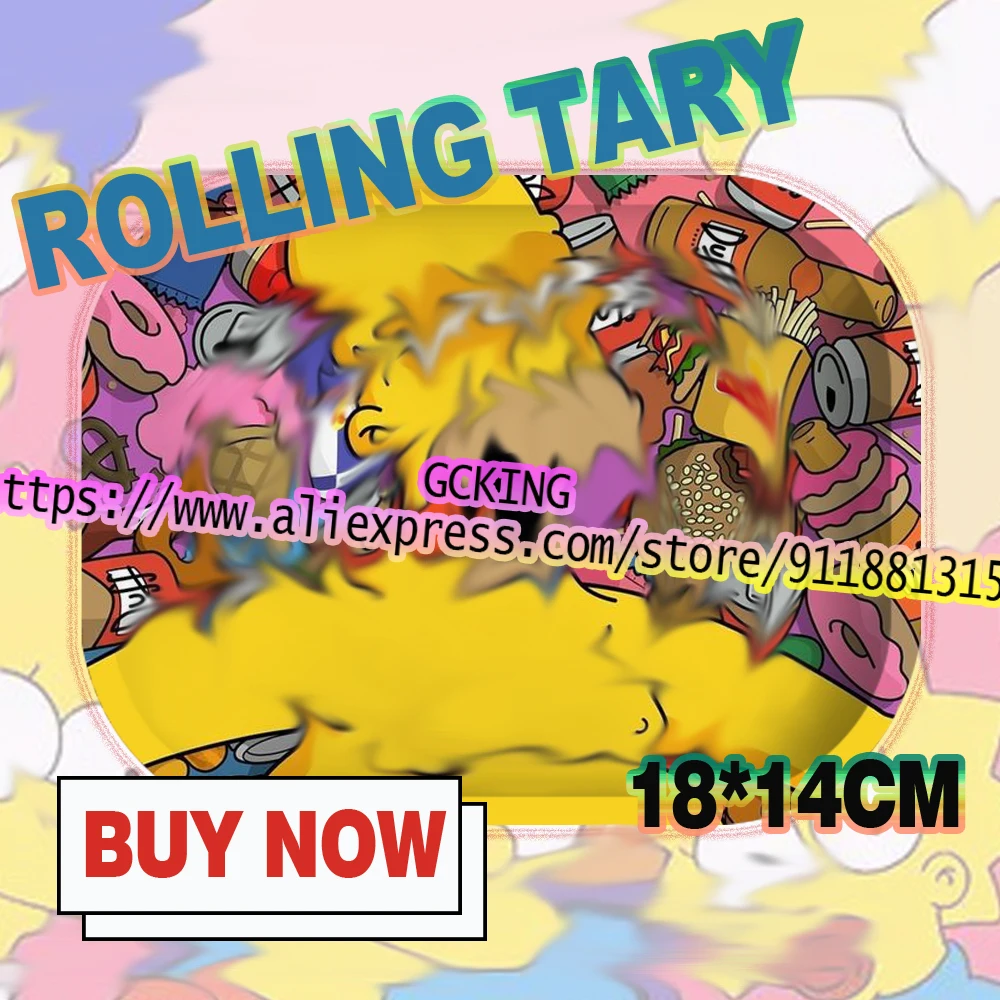 Вращающийся поднос для хранения табака желтая тарелка измельчения трав много