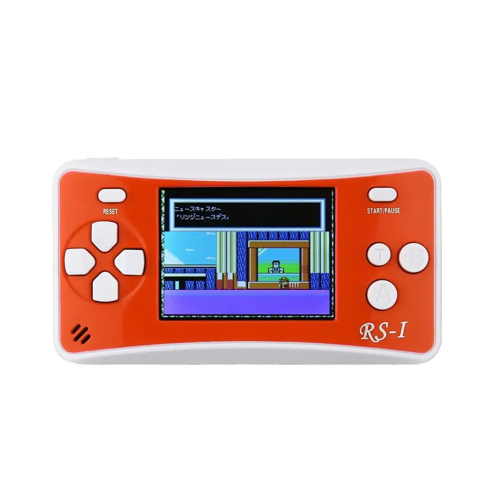 Аркадные классические портативные игровые консоли портативные 2," lcd 8-Bit 152 в 1 ретро мини Электроника Новые игры для детей Подарки - Цвет: Оранжевый