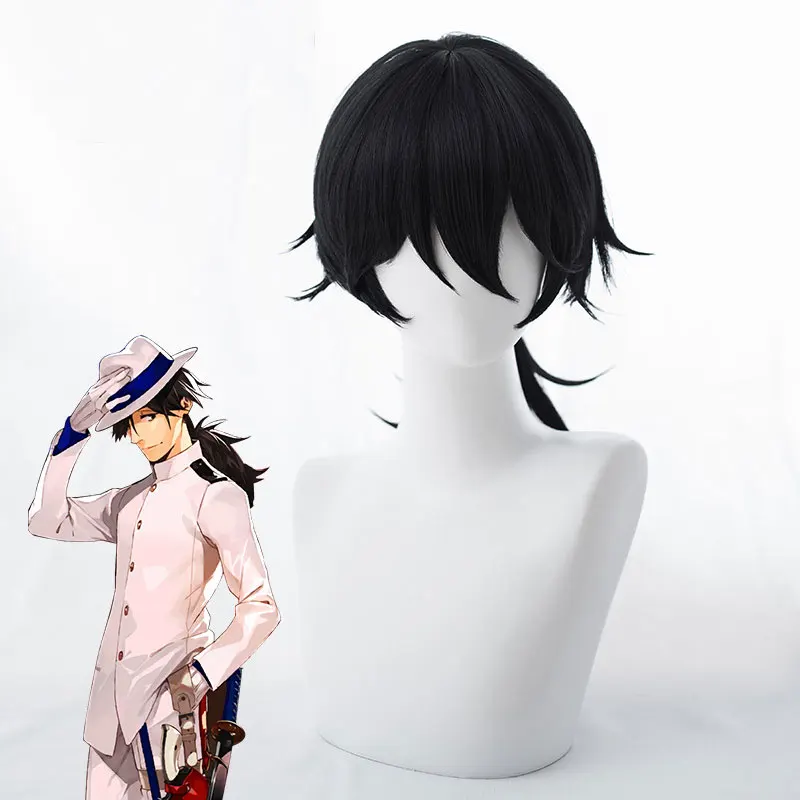 

Game Fate Grand Order Cosplay Wigs Ryouma Sakamoto Cosplay Synthetic Wig Hair Halloween Carnival Party Anime Cosplay Wig