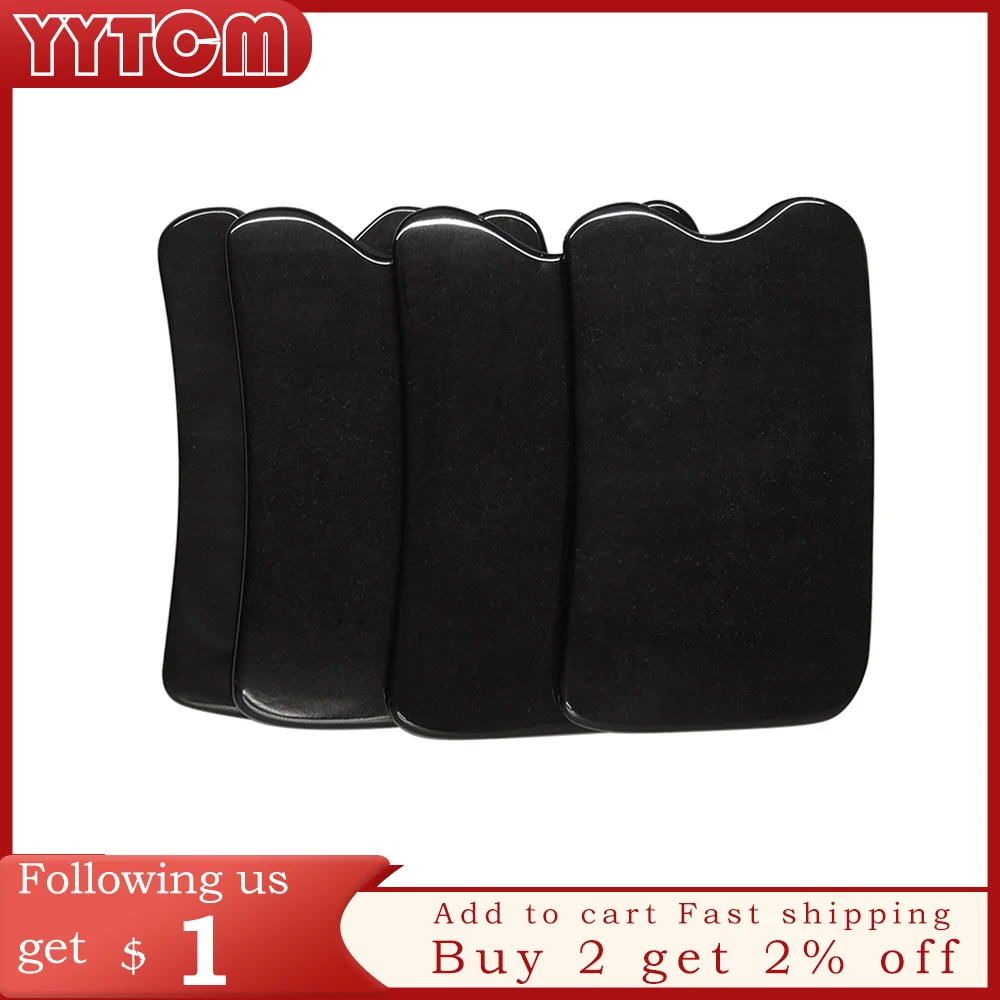 

Tontin 100% Buffalo Horn Massage Tools body meridian Guasha board horn massage gua sha hua sha sraping