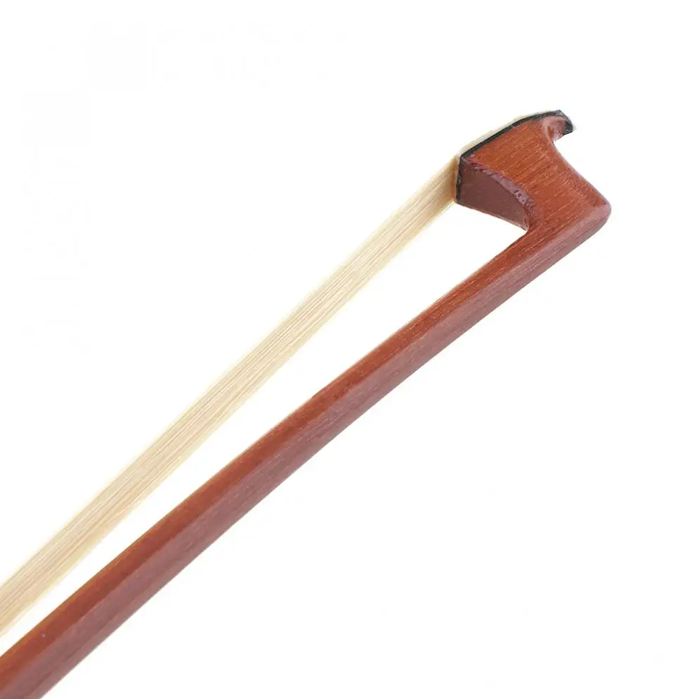 

1/4 Red Sandalwood Violin Bow High Elastic Horsetail Violin Bow Violin Accessories Stringed Instruments