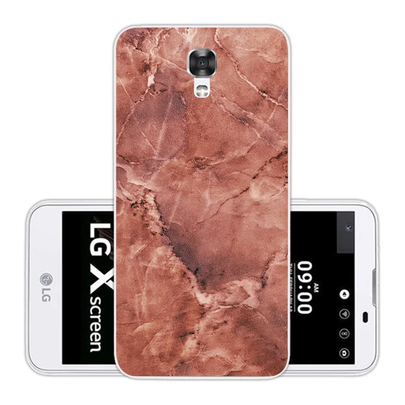 Soft Silicone Cover for LG XScreen K500DS Luxury 4.93" Phone Cases Clear TPU Shell XScreen/XView Funda Ultrathin Capa |