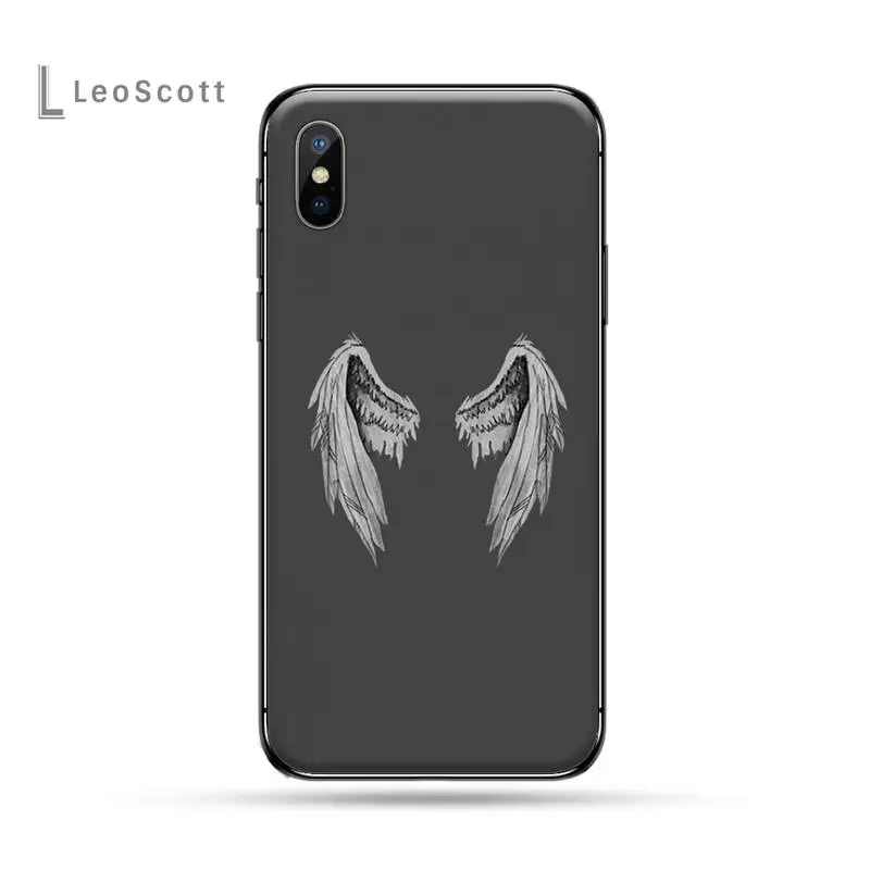 

American TV Degenerate angel Lucifer Phone Cases for iPhone 11 12 pro XS MAX 8 7 6 6S Plus X 5S SE 2020 XR mini