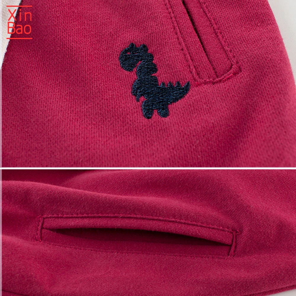 Брюки XINBAO для детей штаны мальчиков мультяшный спортивный динозавр удобные