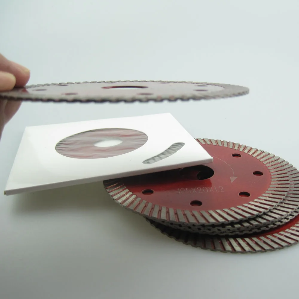1 шт. 4 дюйма 105 мм Алмазная пила Лезвие для керамической супер тонкой турбо