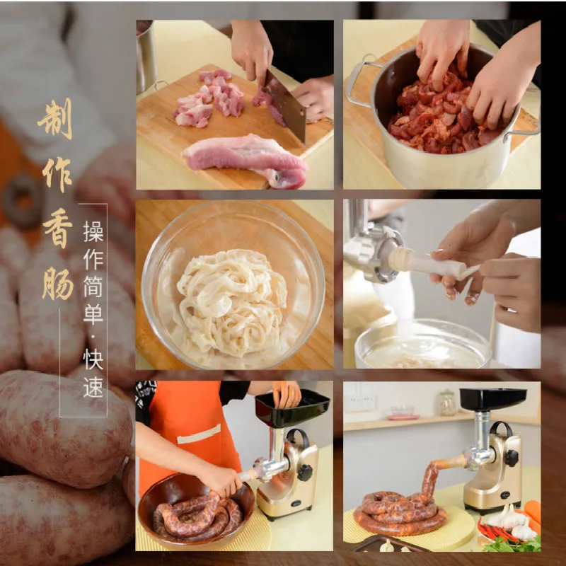 Домашний колбасный шприц машина для мяса маленький автоматический ручной