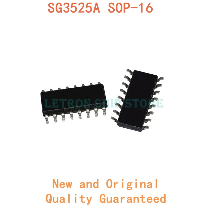 Набор микросхем, 10 шт., SG3525A, SOP16, SG3525, SOP-16, KA3525A, SOP KA3525, SOIC16, SOIC-16 SMD, новый и оригинальный
