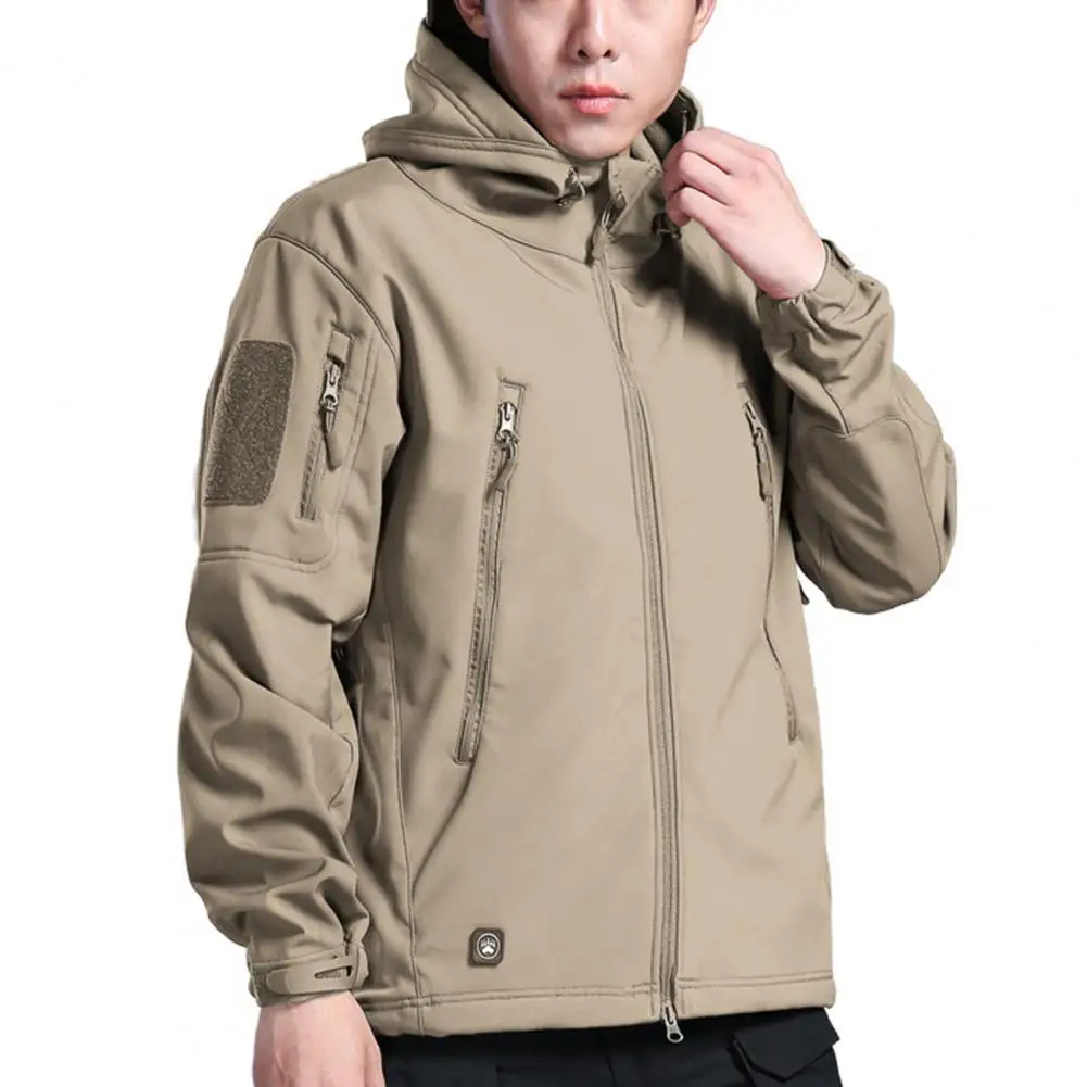 

2021 New Autumn Men Jacket Thermal Breathable Western Thermal Sports Pocket Coat Men Winter Jacket Outdoor Waterproof Coat