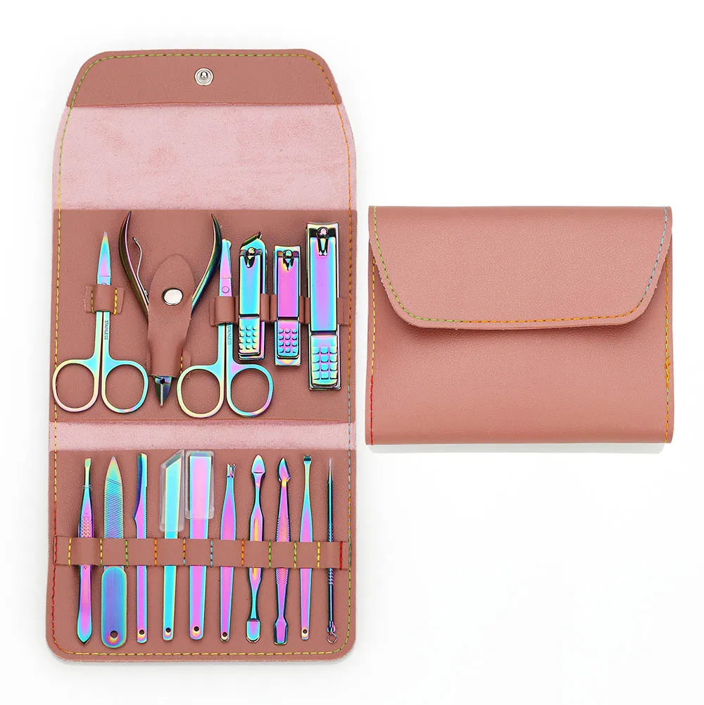 VIP LINK Manicure Set Stainless Nail Clippers Cuticle Utility Tools Care Grooming Kit Clipper | Красота и здоровье