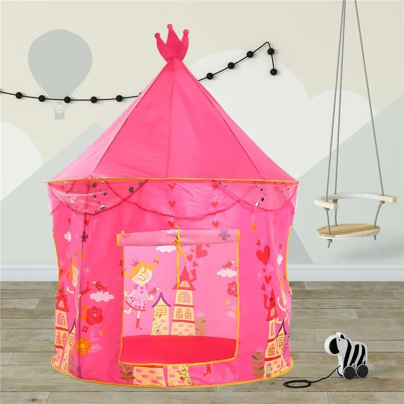 

Explosion Style Children's Tent Cartoon Korean Princess Mosquito Net Ocean Bobo Ball Pool Yurt Play House for Children