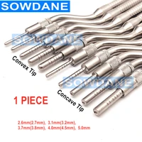 1 piece dental implant osteotome tool dental sinus lift lifting bended concave or convex tip tool lab pusher