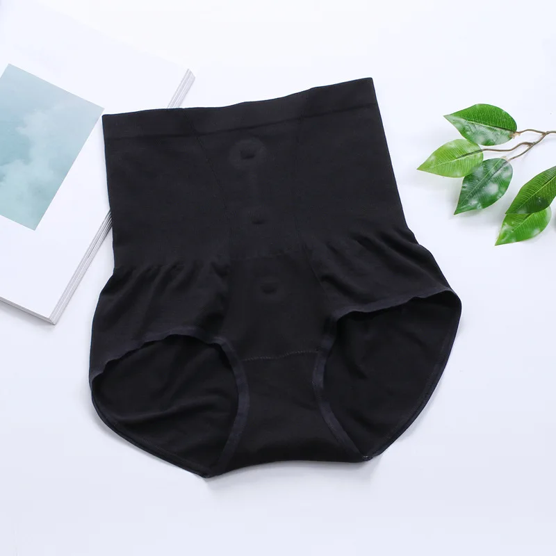 Женские хлопковые брюки с высокой талией для живота Квантовый чип бедер трусы