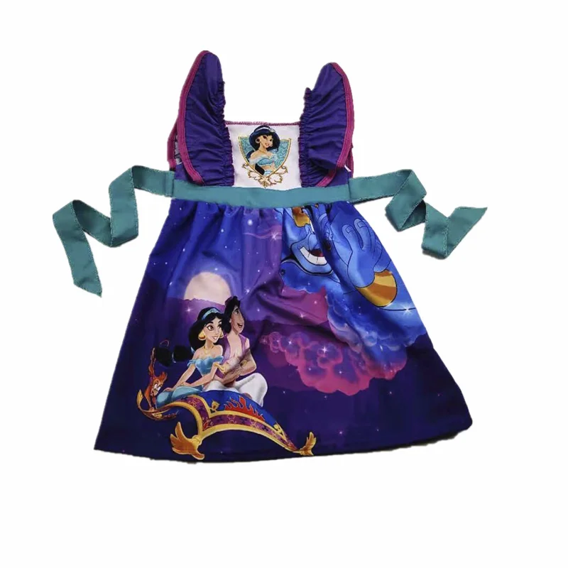 Baby clothes girls Aladdin magic lamp Princess latest sale kide dress | Детская одежда и обувь