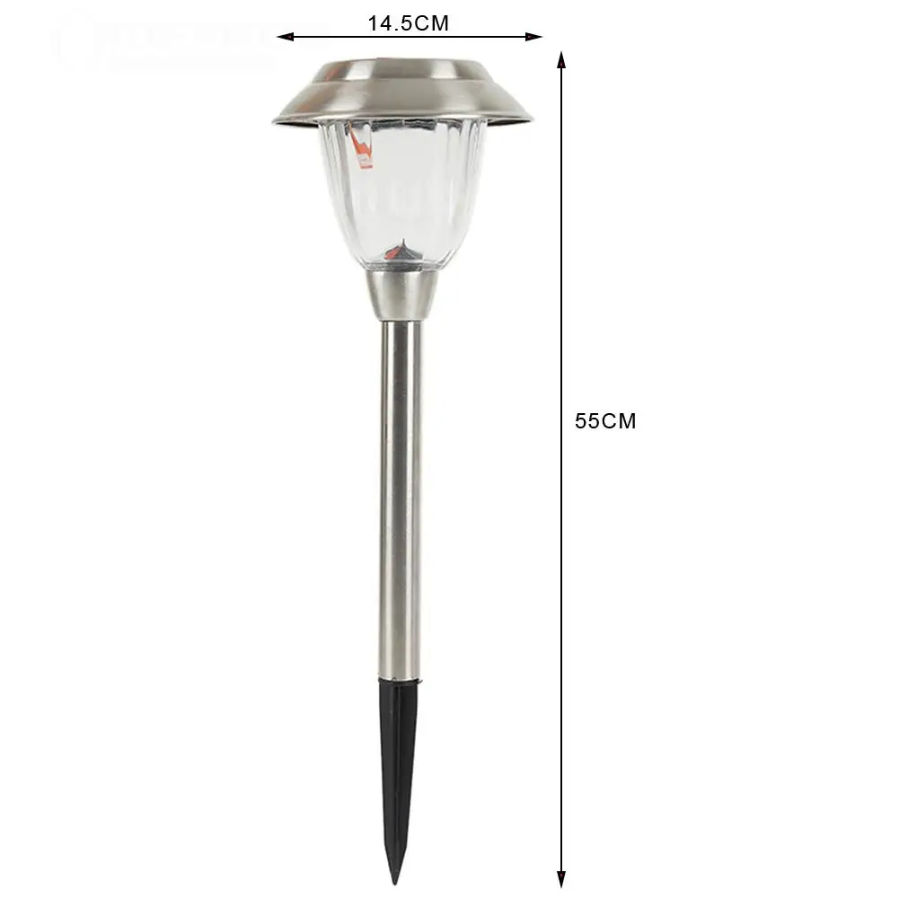 

LED Solar Light Outdoor Waterproof Lawn Stakes Lamps Projection Glass Lamp Garden Yard Art for Home Courtyard Decoration