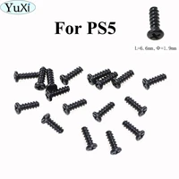 yuxi 100pcs replacement for ps5 handle screw for sony ps5 ds5 controller screws round head cross screw