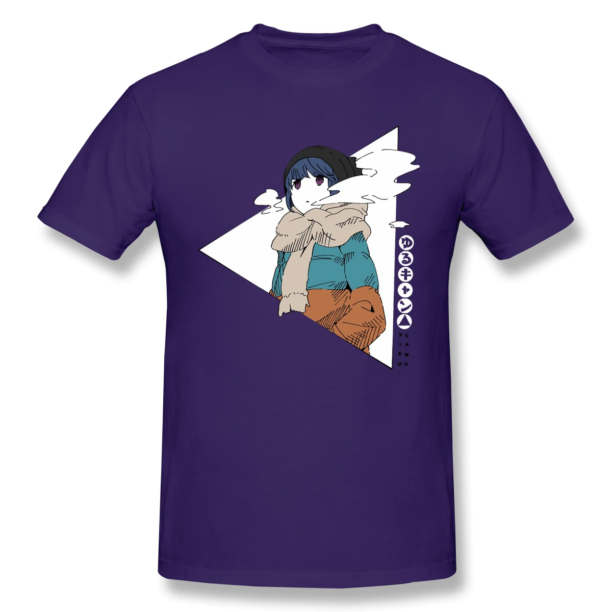 Мужские смешные футболки с рином Шима лагерные из чистого хлопка в стиле