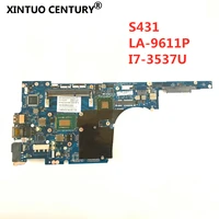 for lenovo thinkpad s431 s3 s431 notebook motherboard la 9611p is suitable 04y1356 cpu i7 3537u gpu hd 8670m 100 test work