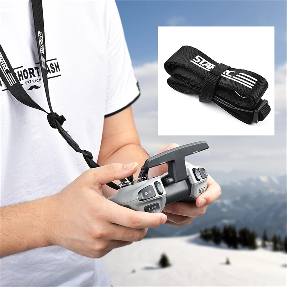 Шейный ремешок для DJI FPV Combo Drone регулируемый нескользящий шейный с крючком Remote