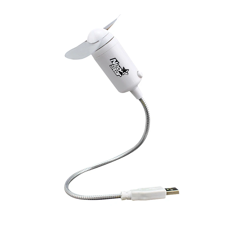 Портативный USB вентилятор гибкий мини USB гаджеты с светодиодный светильник дисплей имитация часы USB гаджет для ноутбука - Цвет: write