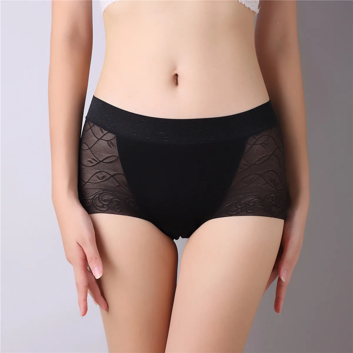 

3pcs Woman Underwear Cotton Underwear Women Panties Sexy See Through Plus Size Panties Ropa Interior Femenina Sexy Erotica