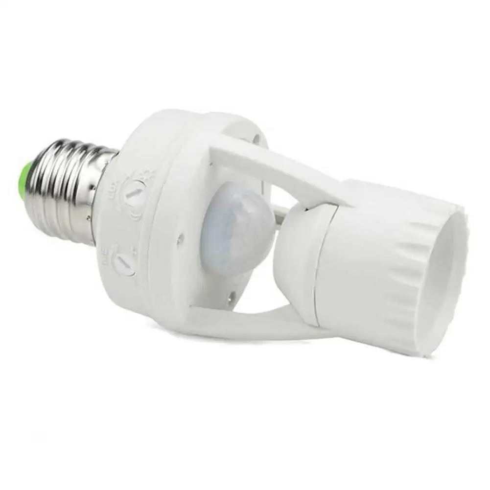 TPFOCUS E27 LED Lamp Bulb Holder Light Socket Switch Infrared PIR Motion Sensor | Освещение