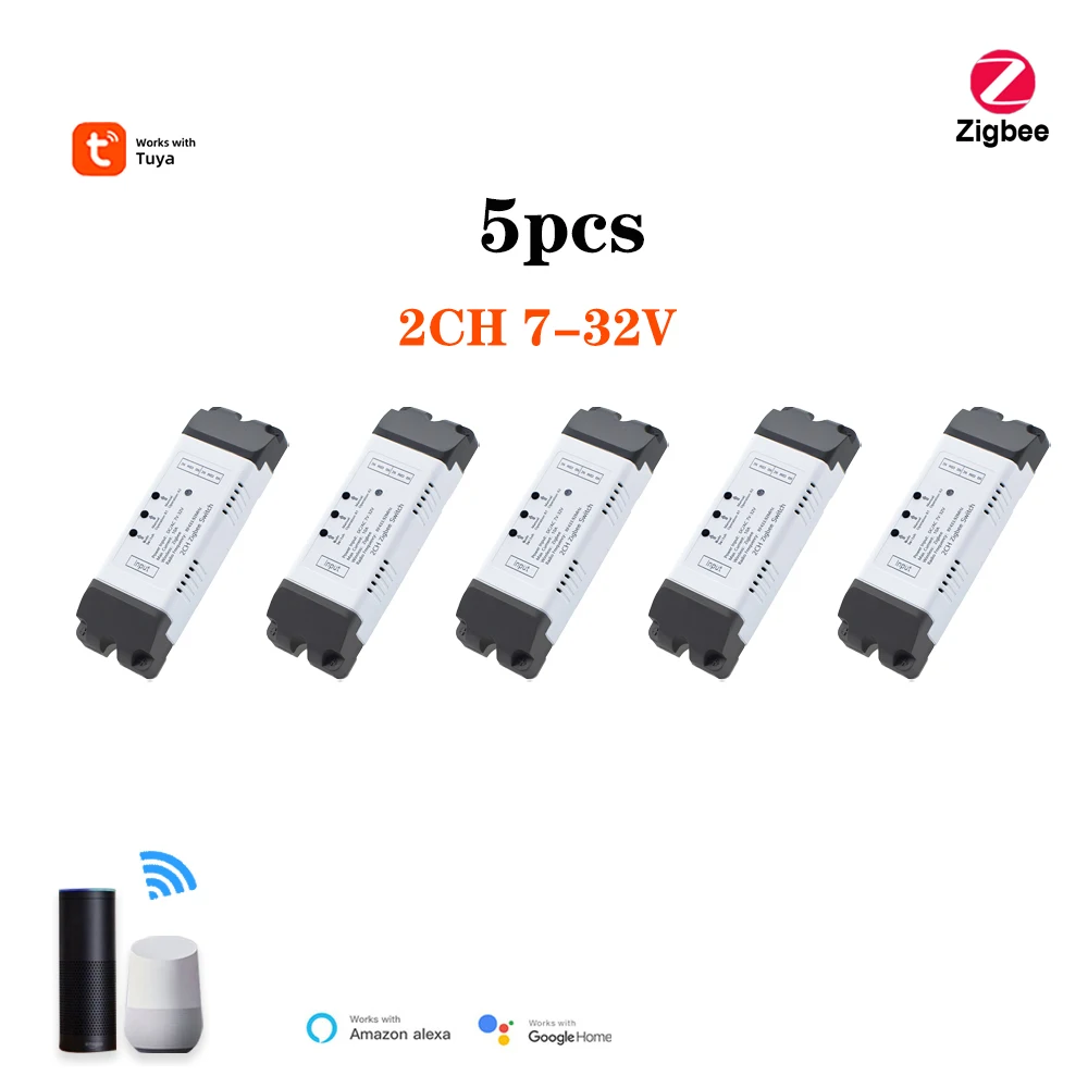

Zigbee Tuya Smart Life Relay Switch Circuit Breaker WIFI Module Wireless Control Cooperate with Alexa/Google Home IFTTT