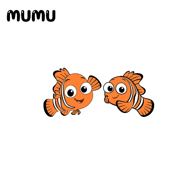 Новинка 2021 серьги-гвоздики Dory и Nemo акриловые серьги эпоксидные украшения подарки