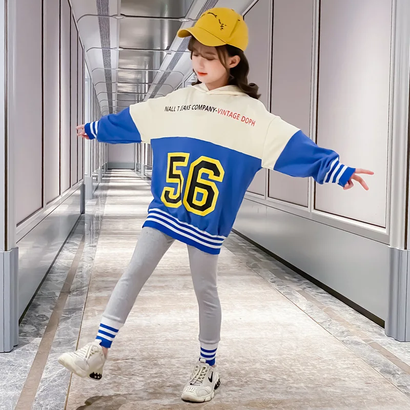 Детская одежда с капюшоном на возраст от 10 до 12 лет весенне осенняя Повседневная