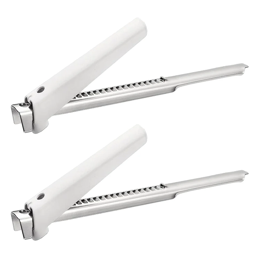 

2 Pcs Stainless Steel Can Opener Multi-function Caps Opener Bottle Openers