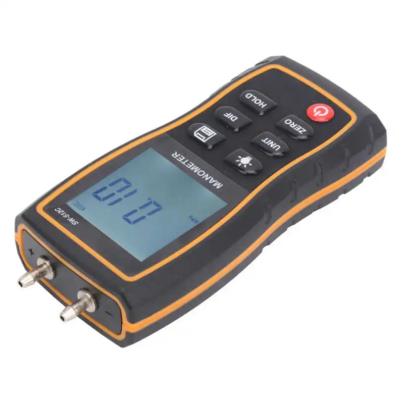SW-512C Digital Manometer HVAC Pressure Gauge Differential Tester Tool | Инструменты