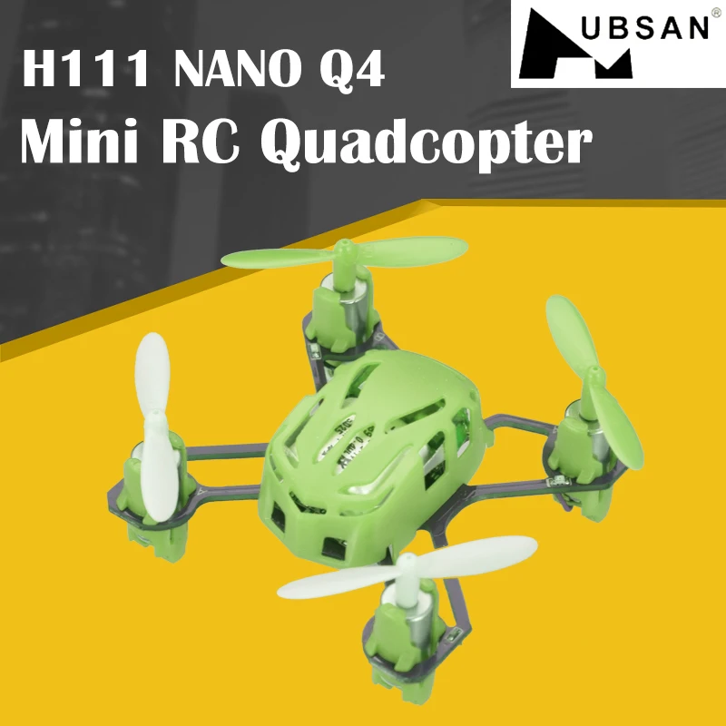 Hubsan H111 NANO Q4 гироскопа 2 4 ГГц 4CH 6 осевой Мини Квадрокоптер с дистанционным