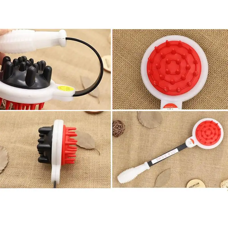 

1PC Roller Ball Long Handle Neck Shoulder Massager for Legs Back Hips