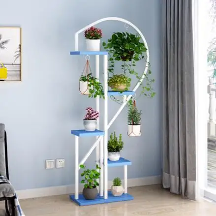 Flower shelf, multi-storey interior special price living room, ceiling orchid bedroom, household saving space, balcony decoratio - Цвет: 6