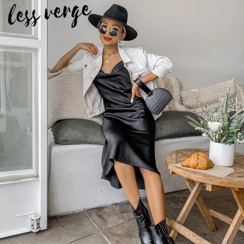 Сексуальное атласное длинное вечернее платье с открытыми плечами lessverge
