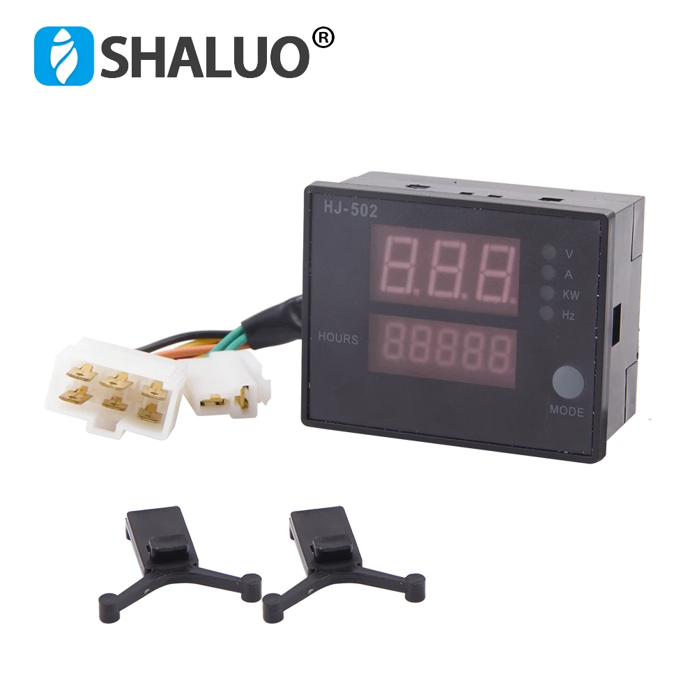 Gerador de Motor Digital Medidor Digital Multifunções Instrumento Exibição Baixa Proteção Alta Tensão 220v 380v Hj502 Peças e acessórios do gerador
