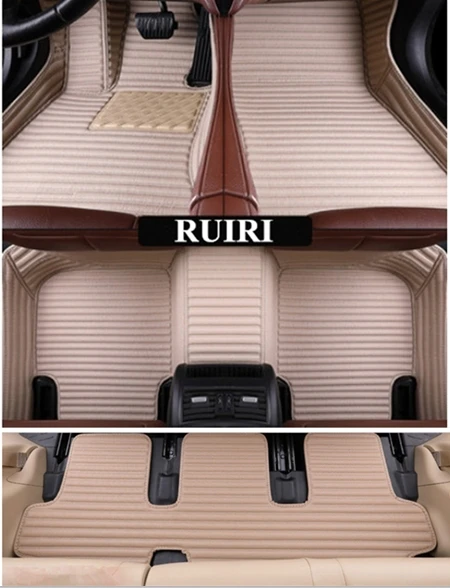 Высшее качество! Специальные автомобильные коврики на заказ для Honda Pilot 7 8 мест 2016